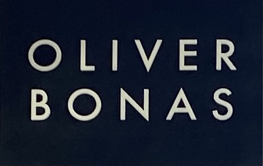 Sign at Oliver Bonas shop on Tottenham Court Road in London