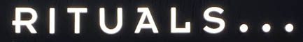Rituals shop sign on Oxford Street in London