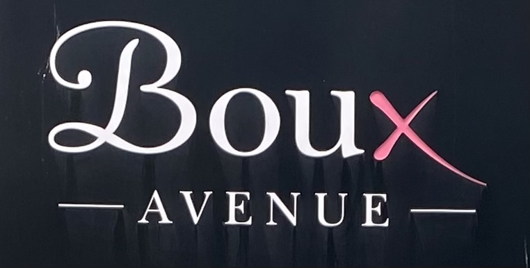 Sign at Boux Avenue shop on London's Oxford Street