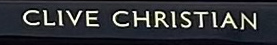 Sign at Clive Christian furniture in London's South Kensington