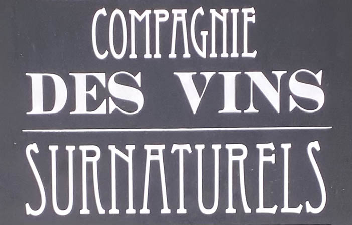 Sign at La Compagnie wine bar in Neal's Yard in London's Covent Garden