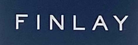 Sign at Finlay optician on Broadwick Street in London