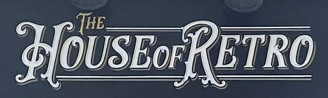 The House of Retro shop sign on London's Portobello Road