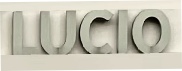 Sign at Lucio restaurant on Fulham Road in Chelsea