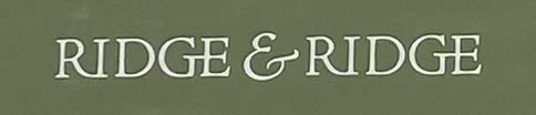 Sign at Ridge and Ridge showroom on Fulham Road