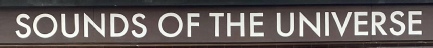 Sign at Sounds of The Universe music shop in London's Soho