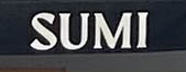 Sign at Sumi restaurant on London's Westbourne Grove