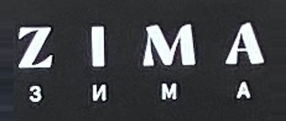 Sign at Zima restaurant on Blenhein Crescent in London's Notting Hill