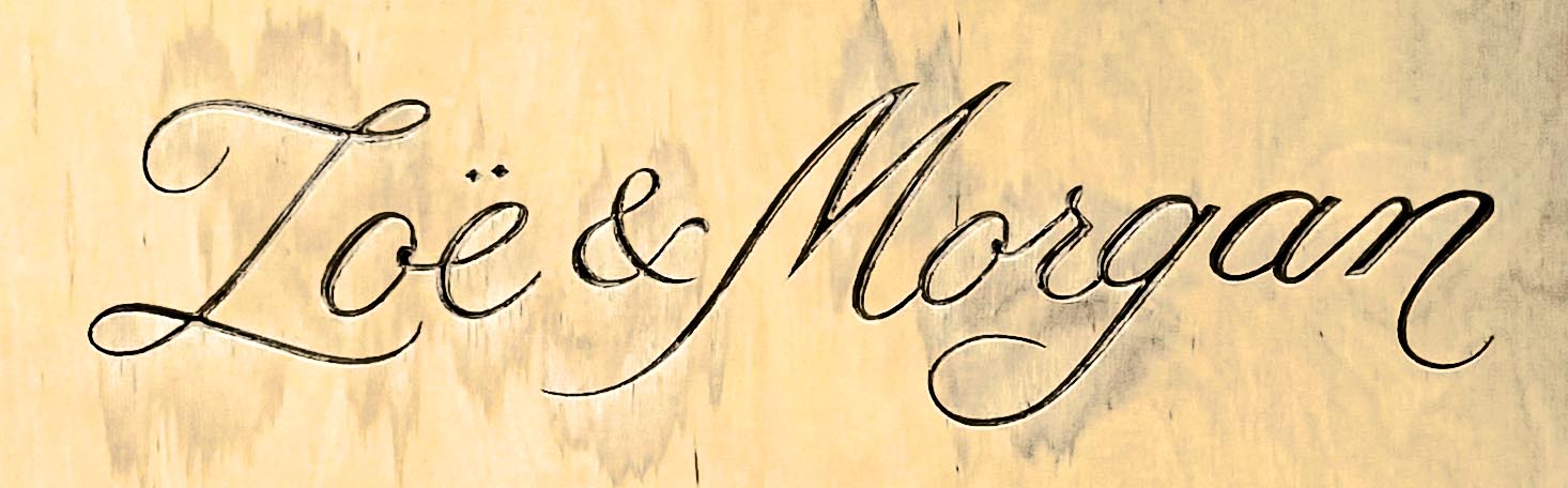 Sign at Zoe and Morgan jewellers on All Saint's Road in London