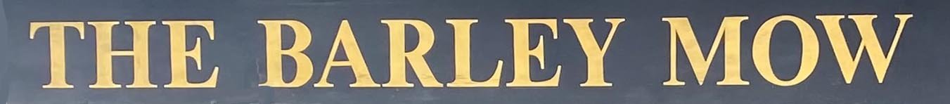 The Barley Mow pub sign on Rivington Street in London's Shoreditch