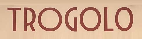 Trogolo restaurant sign on Westbourne Grove in London