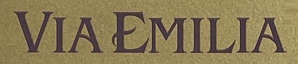 Sign at Via Amelia restaurant on All Saint's Road in London