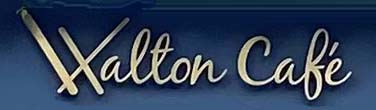 Walton Cafe sign on Walton Street in Knightsbridge, London