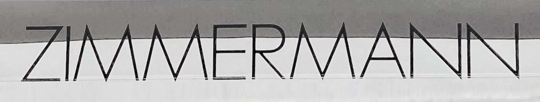 Sign at Zimmermann womenswear shop on Bruton Street in Mayfair, London