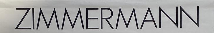 Zimmermann shop sign on Sloane Street in London
