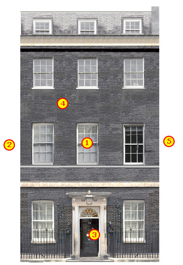 10 Downing Street in London