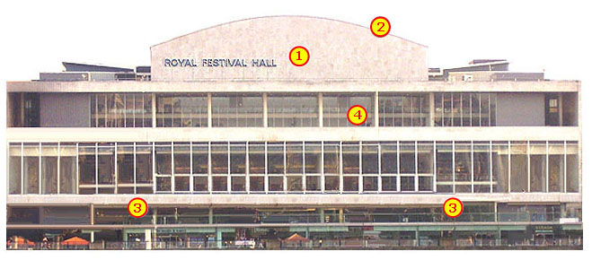 Royal Festival Hall on London's South Bank