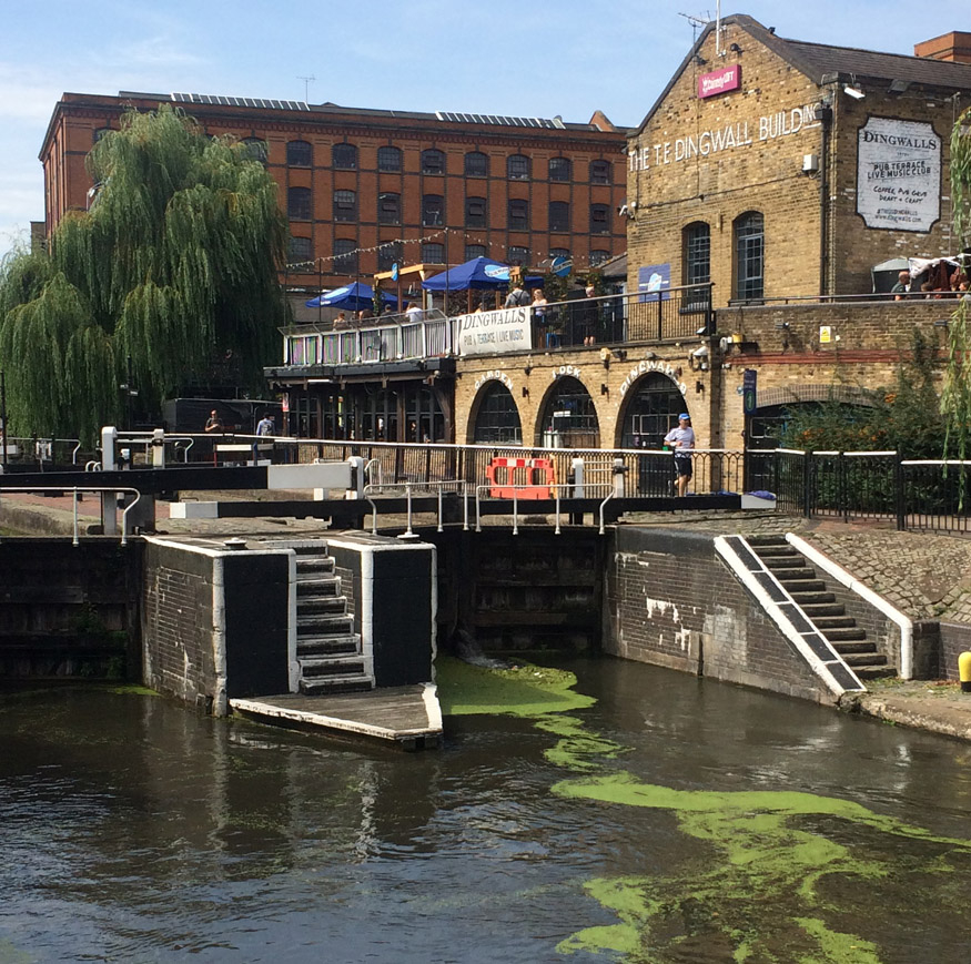 Dingwall's at Camden Lock in London's Camden Town