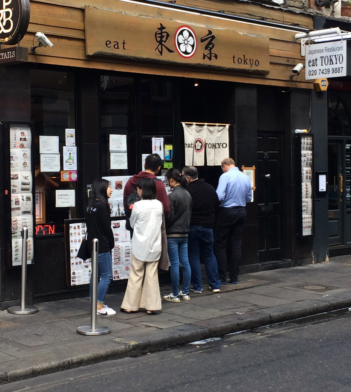 Eat Tokyo Japanese reataurant in London's Soho