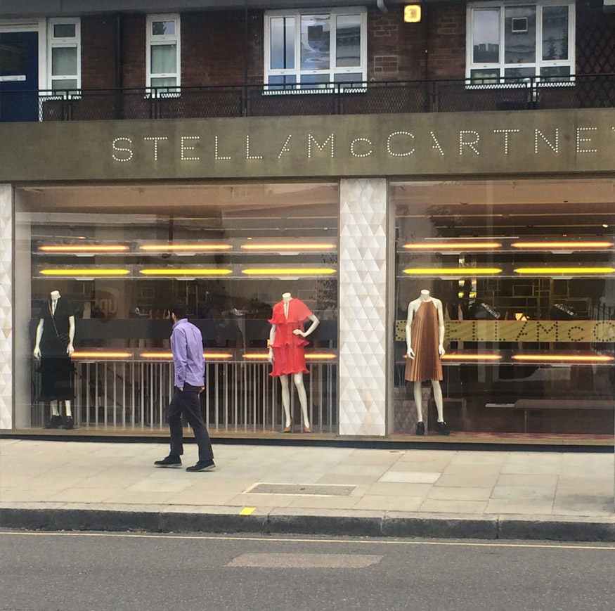 Stella McCartney store at South Kensington in London