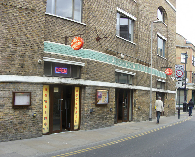 All Star bowling on London's Brick Lane