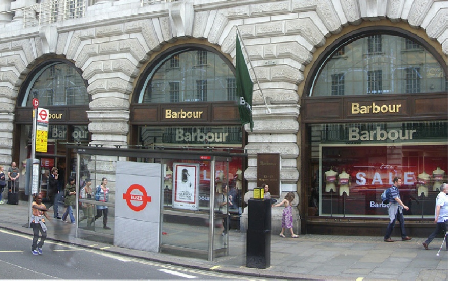 barbour store regent street