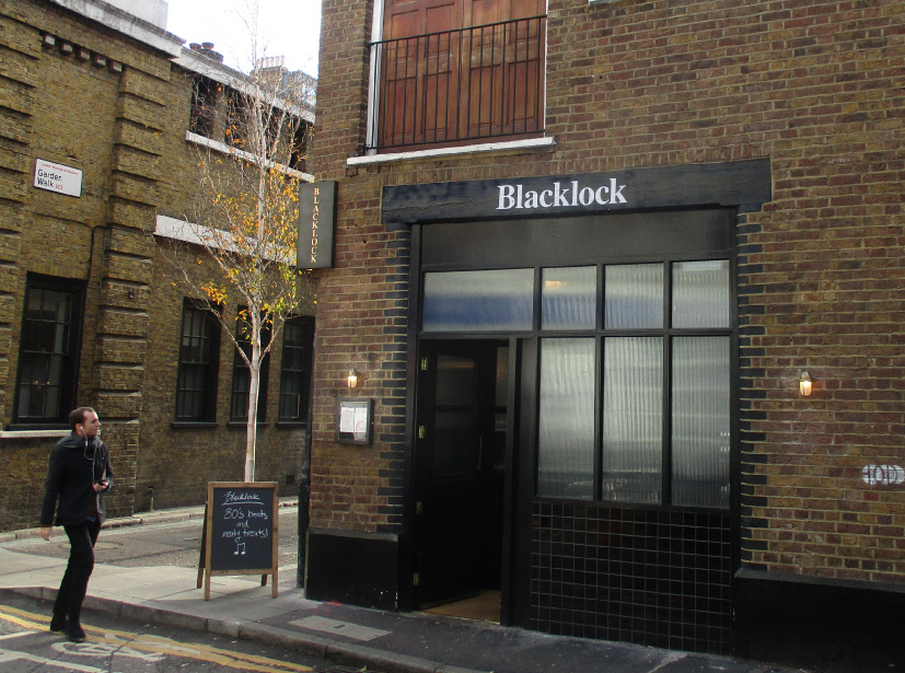 Blacklock steak restaurant on Rivington Street in Shoreditch