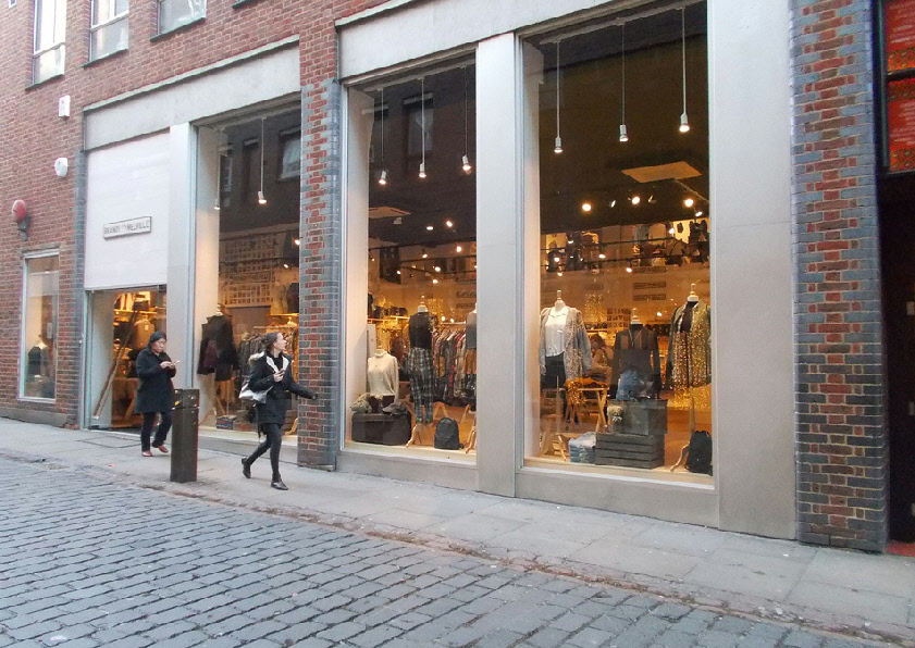 Brandy Melville fashion shop on Neal Street in Covent Garden