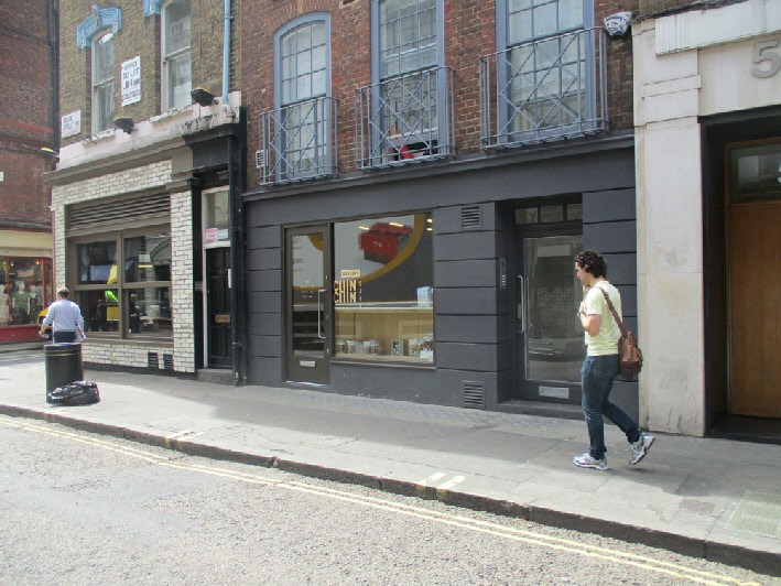 Chin Chin ice creams on Greek Street in Soho