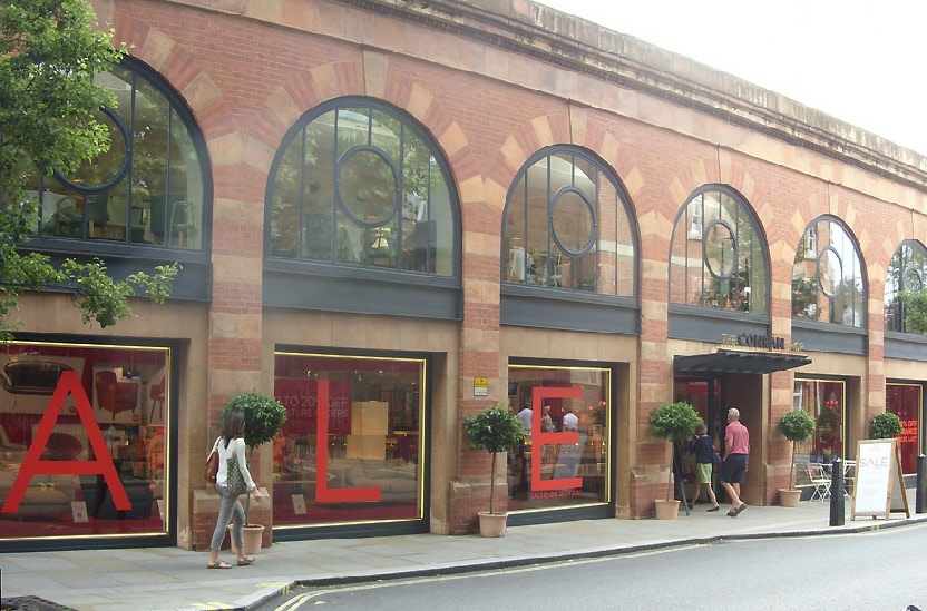 Conran furniture store on Marylebone High Street in London