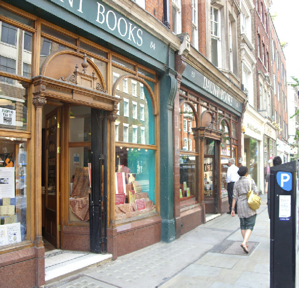 Daunt Books on Marylebone High Street in London