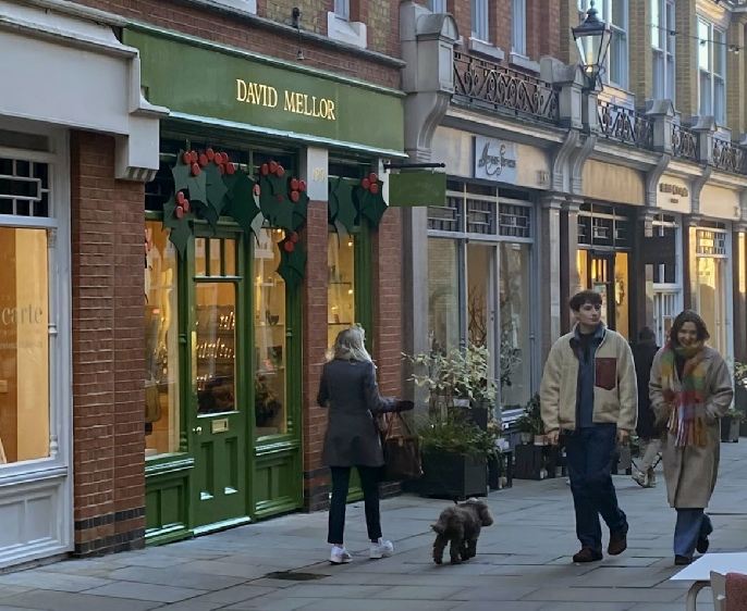 David Mellor cutlery shop on Pavilion Road in Chelsea
