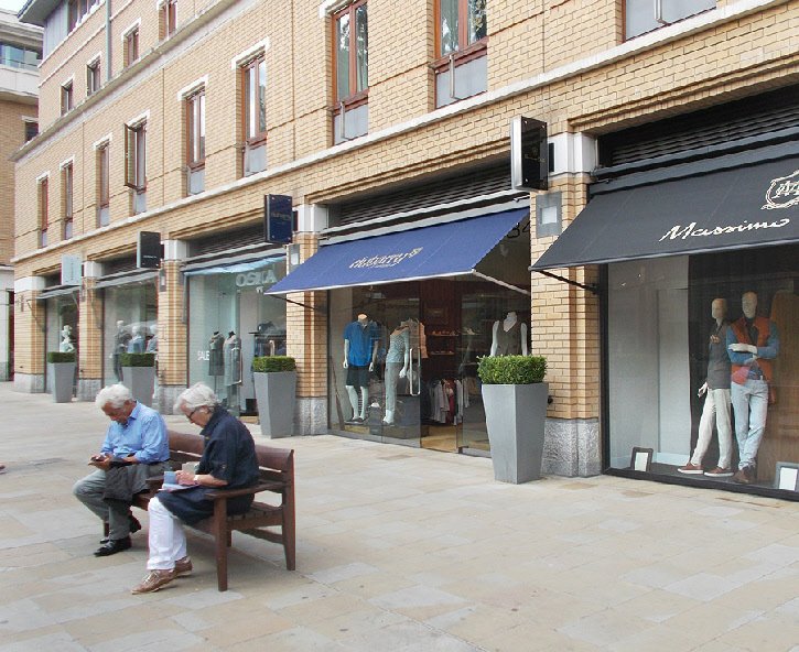 Dubarry clothing shop on Duke of York Square in Chelsea