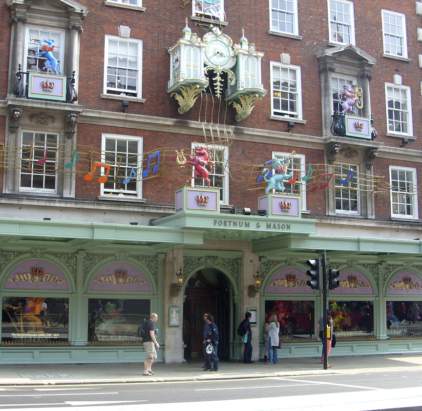 Fortnum and Mason grocery store on London's Piccadilly