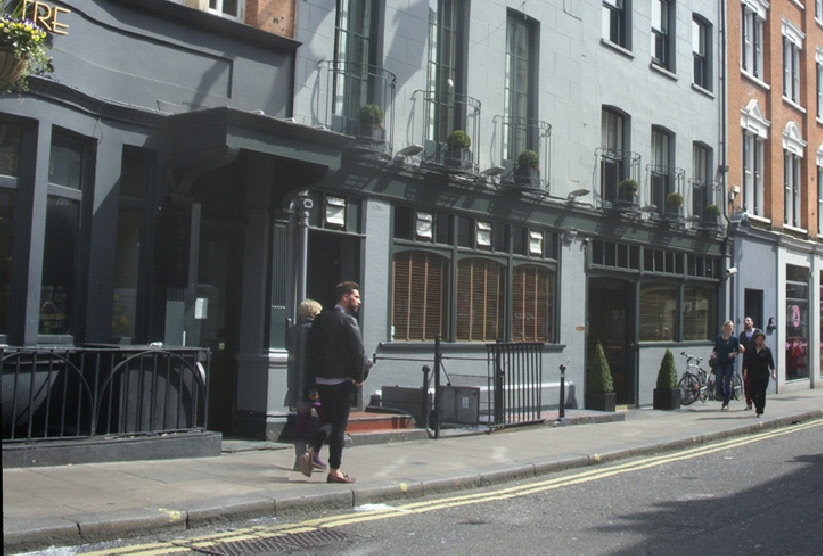 The Groucho Club on Dean Street in London’s Soho