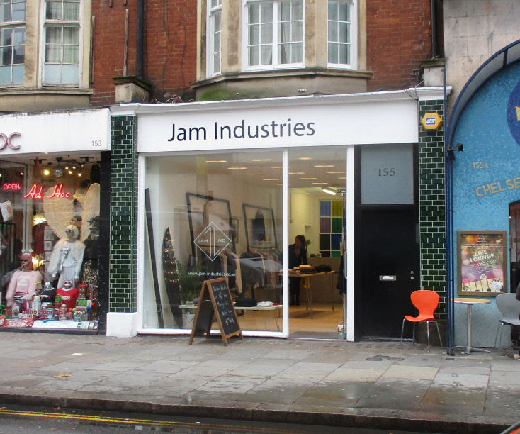 Jam Industries shop on King’s Road in Chelsea