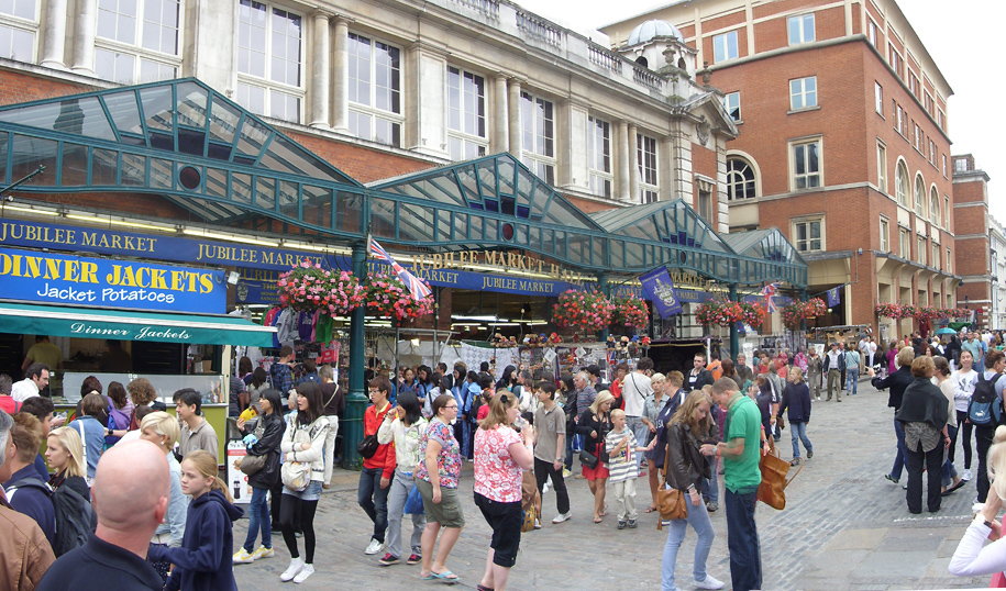 Jubilee Market in London’s Covent Garden