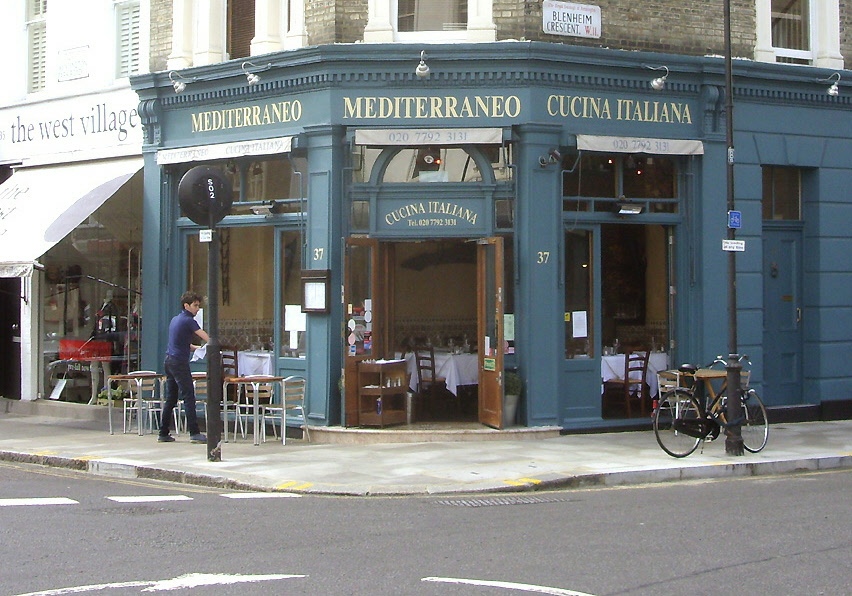 Mediterraneo Italian restaurant on Kensington Park Road