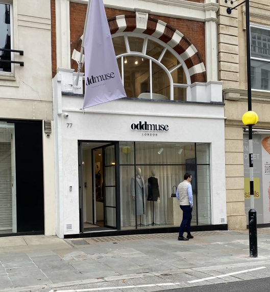 Odd Muse shop on New Bond Street in London's Mayfair