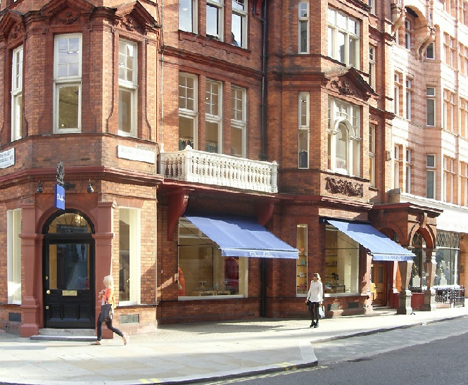 Oscar de la Renta womenswear shop on Mount Street in Mayfair