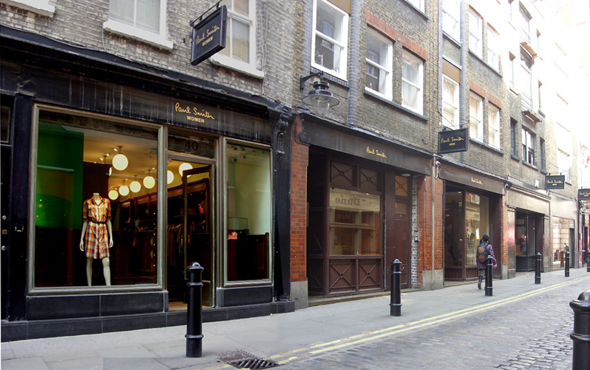 Paul Smith store on Floral Street in Covent Garden