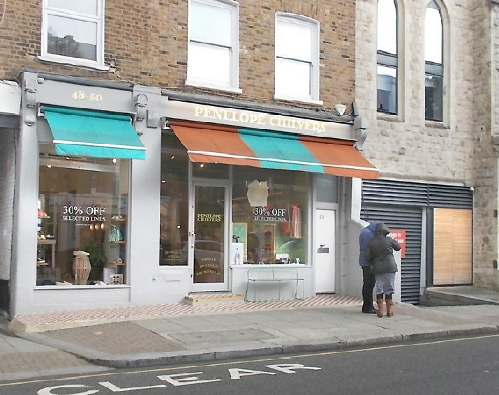  Ledbury Road in Notting Hill - Penelope Chilvers boutique