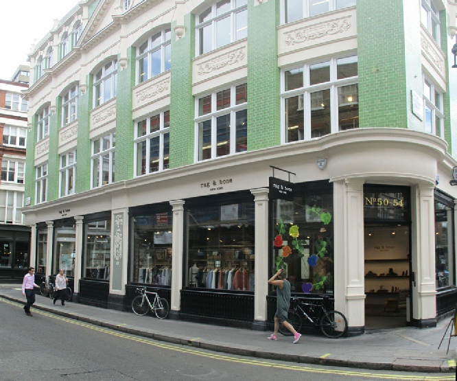 Beak Street - Rag and Bone fashions shop