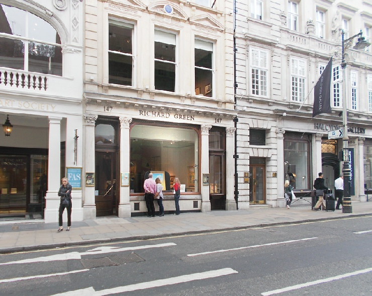 New Bond Street - Richard Green art dealers