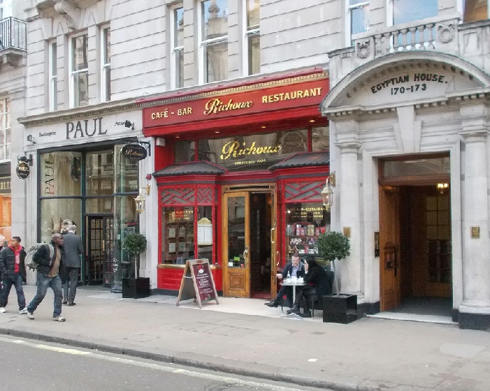 Piccadilly - Richoux cafe and restaurant
