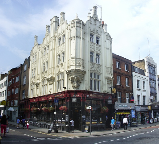 Tottenham Court Road - The Rising Sun pub