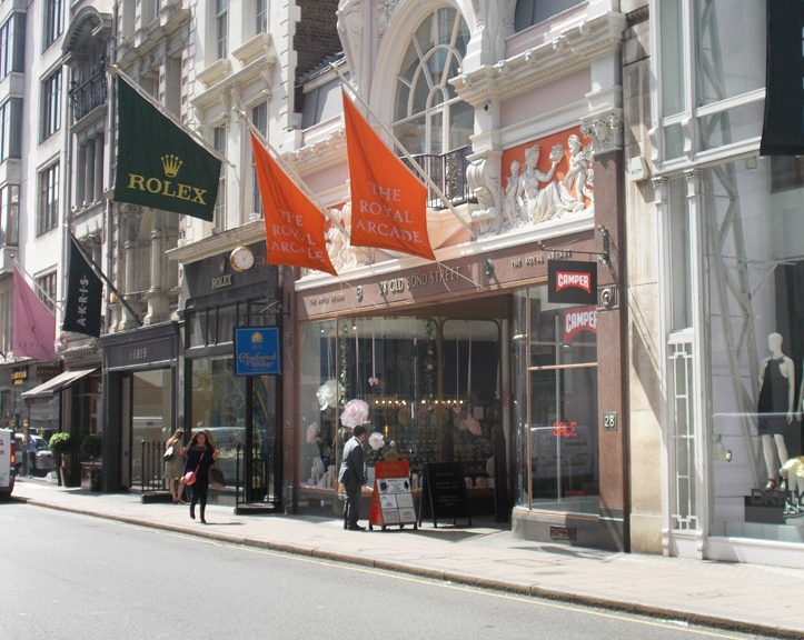 Old Bond Street - The Royal Arcade