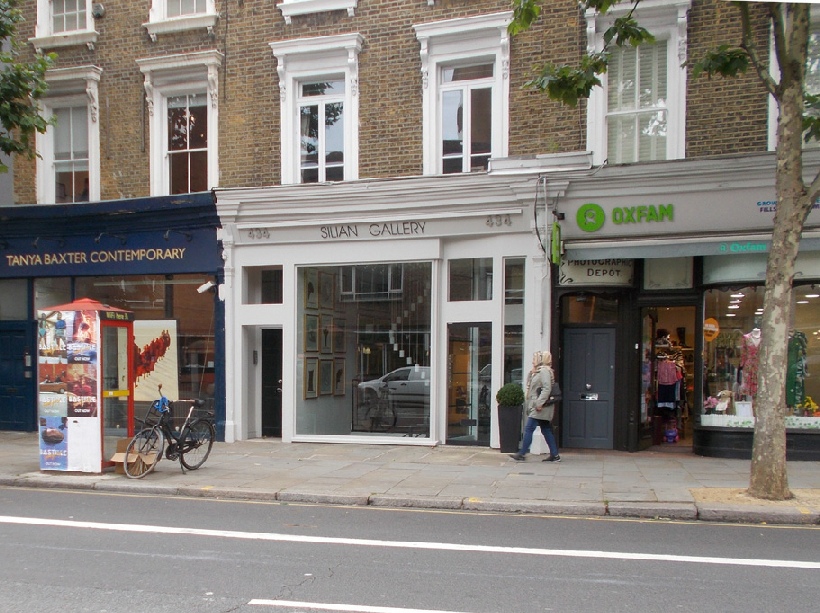 Silian art gallery on King's Road in London's Chelsea