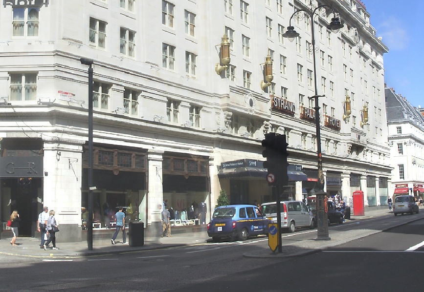 Strand Palace Hotel on the Strand in London's Covent Garden