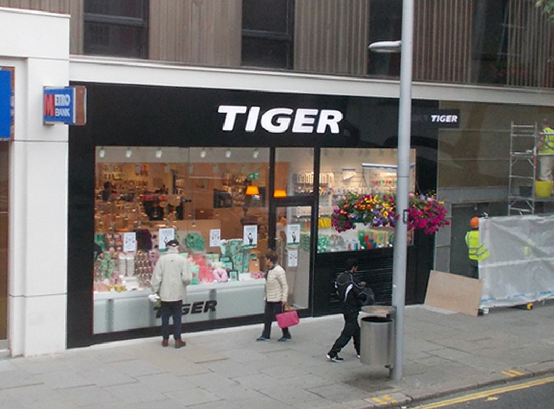 Flying Tiger shop on King's Road in London's Chelsea